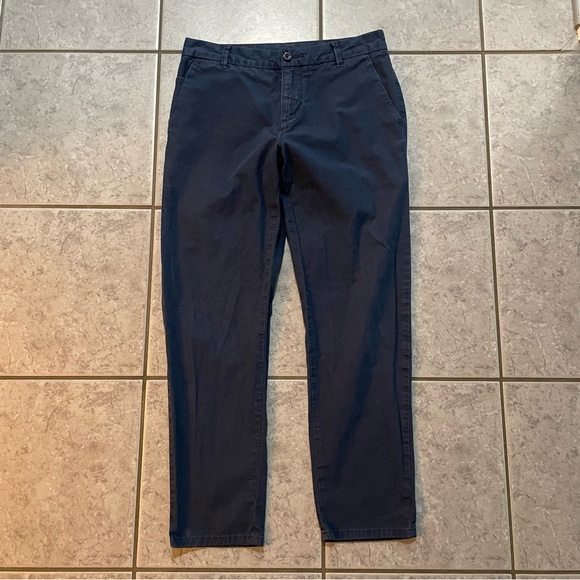 Patagonia Women's Blue high rise trouser pants | Sz 4 Waist 30" - Picture 11 of 13